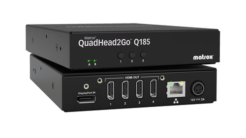 MATROX Video Wall Box – 4K-Display, Netzwerkfähig