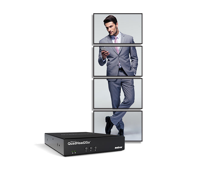MATROX Video Wall Box – 4K-Display, Netzwerkfähig