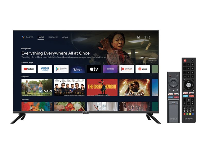 Strong 40" Smart-TV – Android TV, HDR-Bildqualität