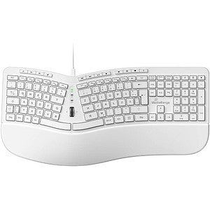 MEDIARANGE Ergonomische Tastatur – Komfortabel für Büroarbeit