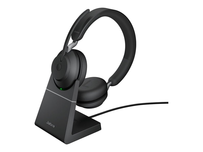Jabra Evolve2 65 Headset – Kabellos, USB-A, bis zu 30 m Reichweite