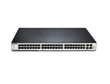 D-Link Netzwerk-Switch – 48 Anschlüsse, Gigabit Ethernet