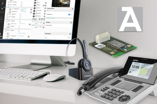 Agfeo Systemtelefon – Farbdisplay, Annäherungssensor