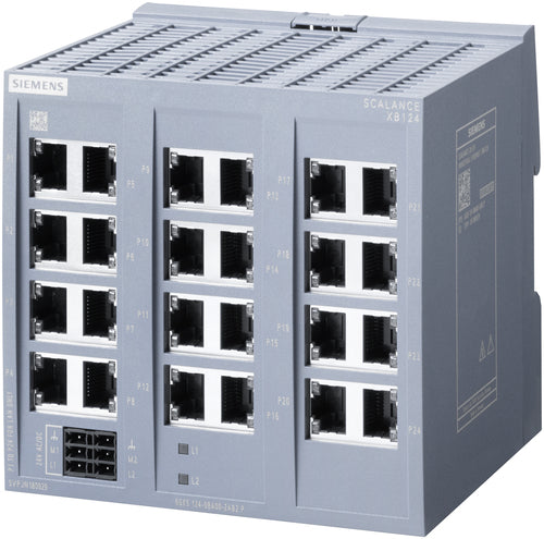 Siemens Netzwerk-Switch – 24 Ports für zuverlässige Verbindung