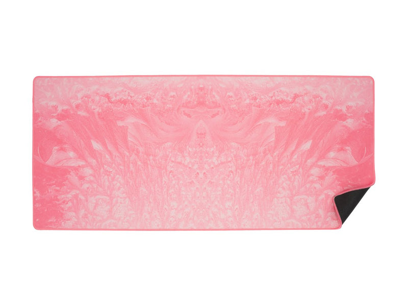 DELTACO XL Mauspad – Groß, rutschfest, pink