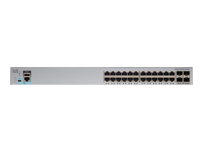 Cisco Netzwerk-Switch – 24 Ports, Gigabit-Geschwindigkeit
