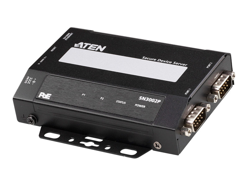 ATEN 2-Port RS232 Server – Sicherer Zugriff mit PoE