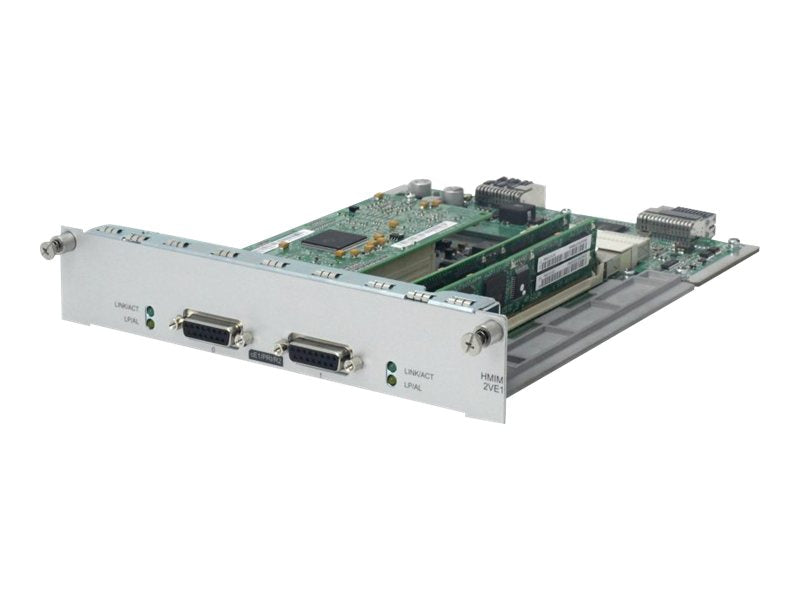 HP Enterprise Sprachmodul – 2 E1-Anschlüsse für Telefonnetzwerke