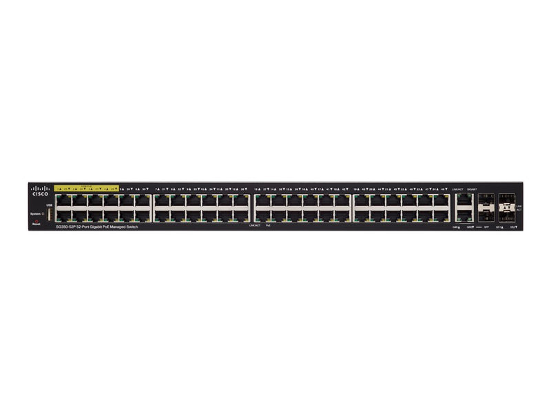 Cisco 52-Port Gigabit Switch – PoE, Einfache Verwaltung