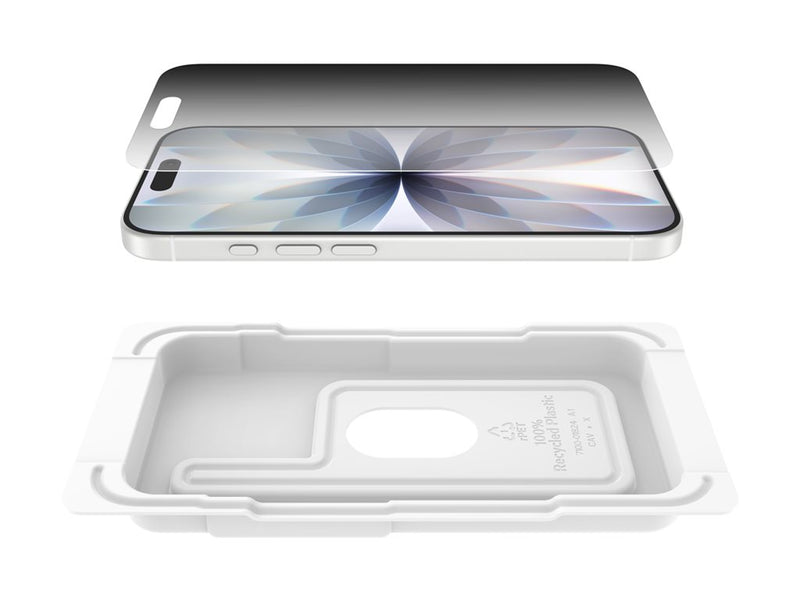 Belkin Bildschirmschutz – Antibakteriell, Schlagfest für iPhone 16 Pro