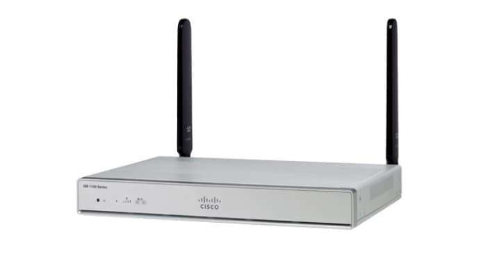 Cisco Router mit 8-Port-Switch – Kabellos und kabelgebunden