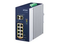PLANET Industrial 8-Port Switch – PoE+ für einfache Netzwerke