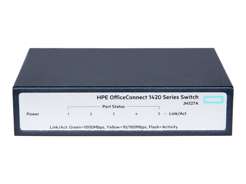 HP Enterprise 5-Port Switch – Gigabit Ethernet, lüfterlos