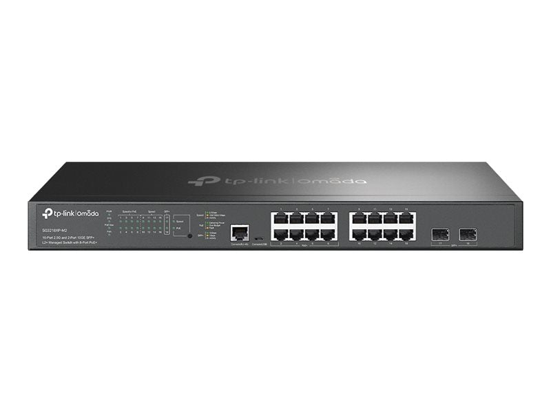 TP-Link Omada 16-Port Switch – PoE+, 2.5 Gigabit Ethernet