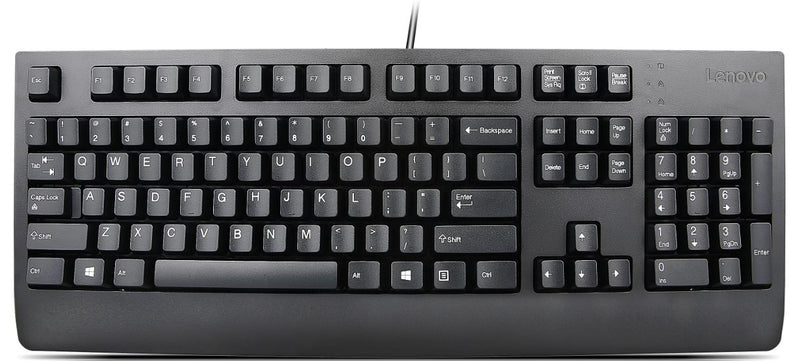 Lenovo USB-Tastatur – Komfortables Tippen, mit Nummernblock