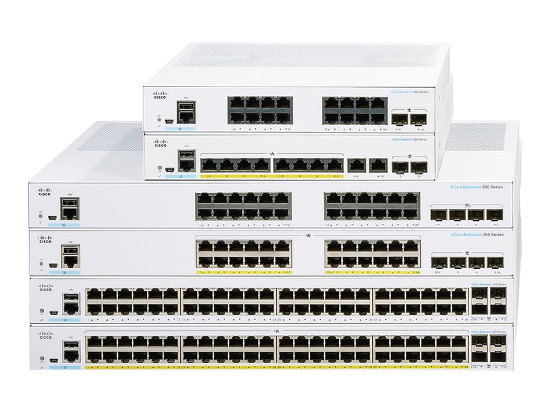 Cisco Netzwerk-Switch – 24 Ports, PoE+ für kleine Unternehmen