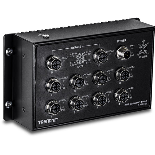 TRENDNET 10-Port Switch – Robuster Netzwerkverteiler für Industrie