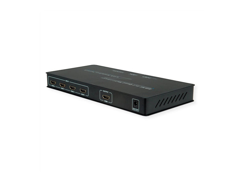 Roline HDMI Multi-Viewer Switch – 4 Geräte gleichzeitig anzeigen