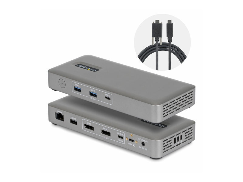 StarTech USB4 Dockingstation – Dual-Display, 100W Stromversorgung