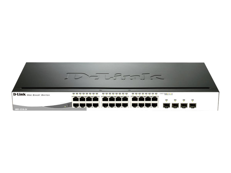 D-Link Gigabit Switch – 24 Anschlüsse, einfache Verwaltung