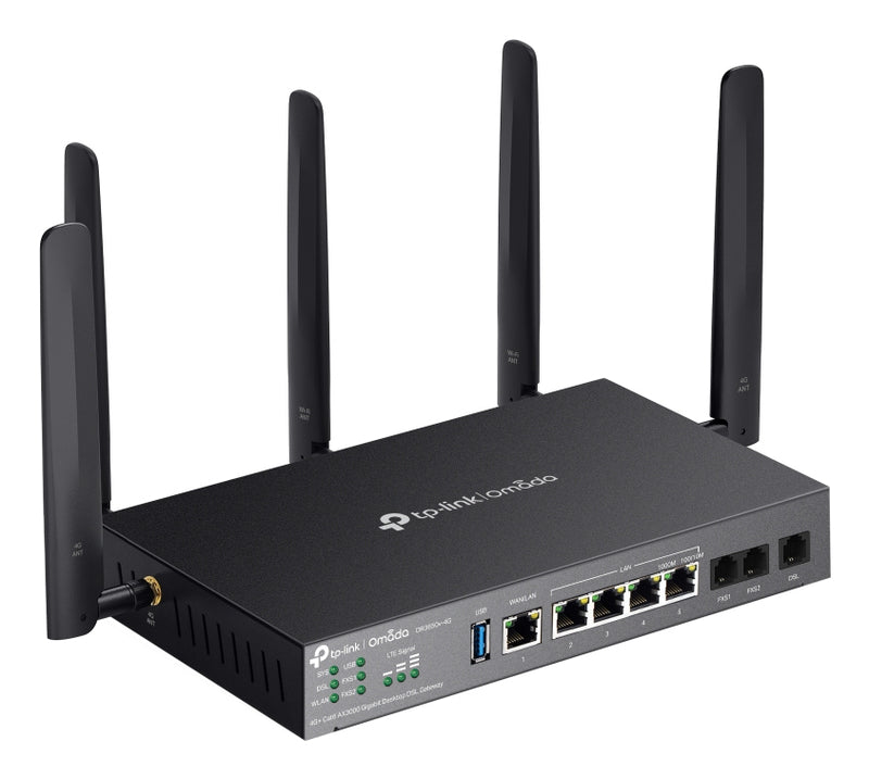 TP-Link Omada Gateway – 4G+, Wi-Fi 6 für schnelles Internet