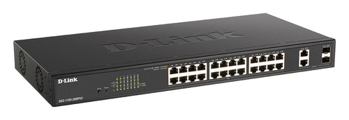 D-Link 26-Port Smart Switch – PoE+, Gigabit Ethernet