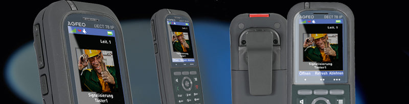 Agfeo DECT78 IP-Telefon – Kabellose Verbindung, einfache Bedienung