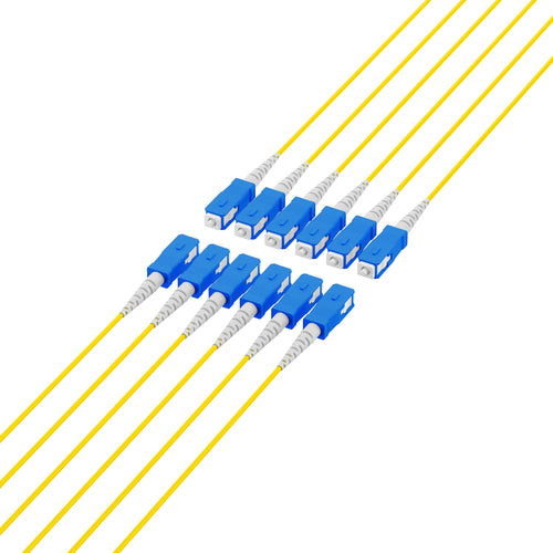 EFB Elektronik Glasfaser-Trunkkabel – 140m, SC-SC Anschlüsse