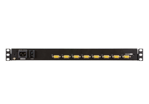 Aten 8-Port KVM-Konsole – 18,5" Display, integrierter Switch
