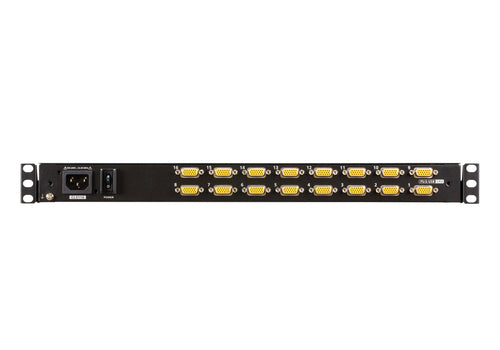 ATEN KVM-Konsole – 16 Anschlüsse, 18.5" Display
