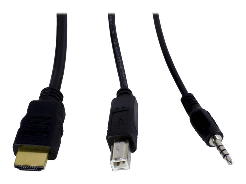Intertech KVM-Switch – 4 Geräte mit HDMI und Audio steuern