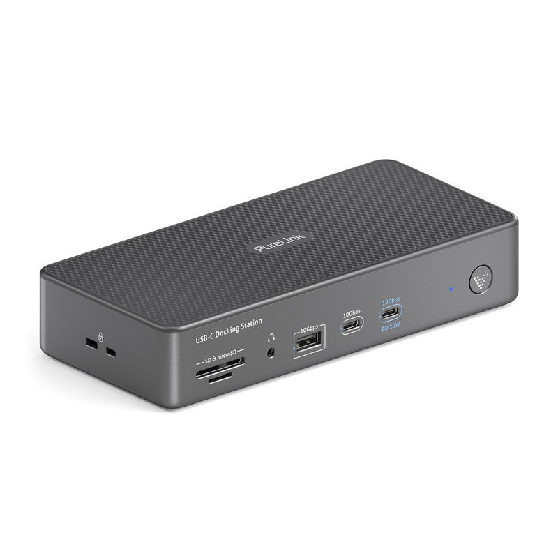 Purelink USB-C Dockingstation – 14 Anschlüsse, 8K Unterstützung