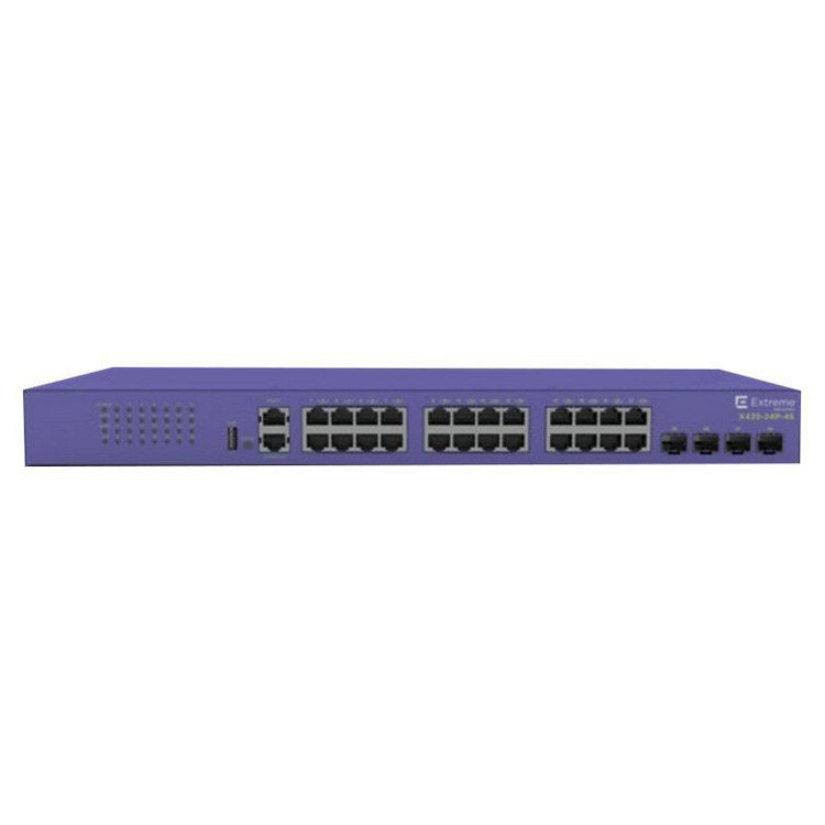 Extreme Networks Switch – 24 Anschlüsse, Power over Ethernet
