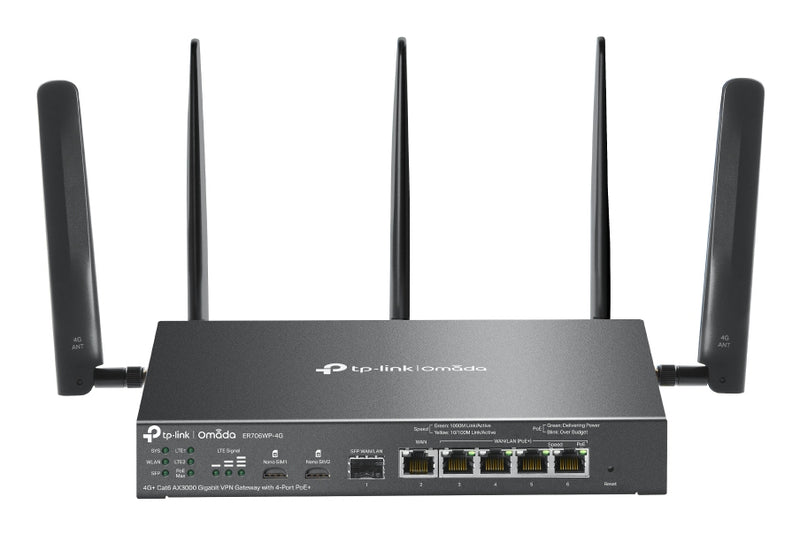 TP-Link Omada VPN Gateway – 4G, Wi-Fi 6 und PoE