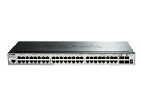 D-Link 52-Port Netzwerk-Switch – Gigabit, Smart Managed