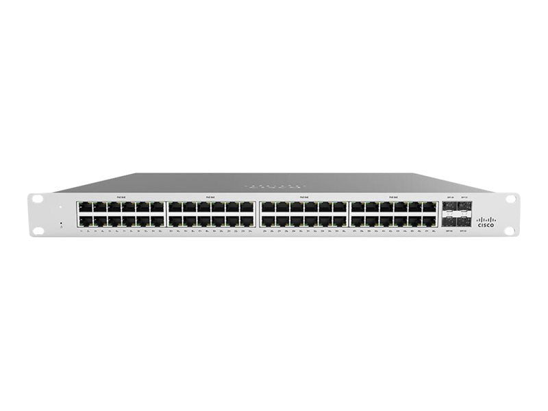 Cisco Meraki 48-Port Switch – Cloud-Verwaltung, PoE-Unterstützung