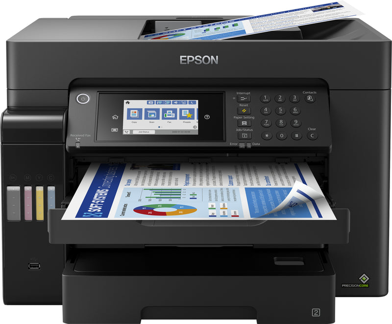 EPSON EcoTank Multifunktionsdrucker – A3, WLAN, Farb-Tintenstrahl