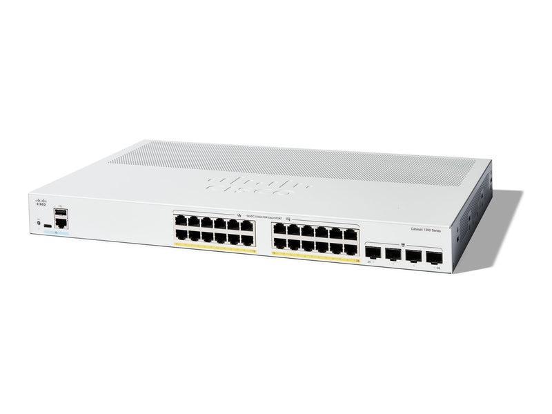 Cisco Netzwerk-Switch – 24 Ports, PoE für kleine Unternehmen