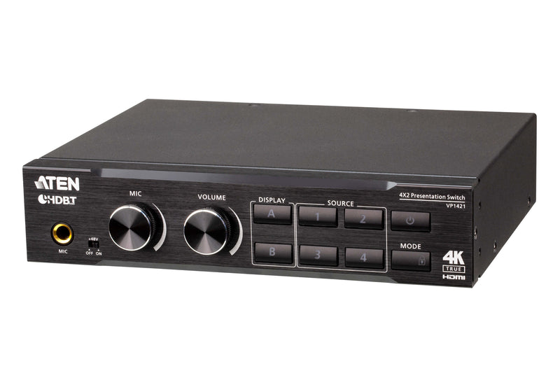 ATEN Präsentations-Matrix – 4K Unterstützung, Audio DSP