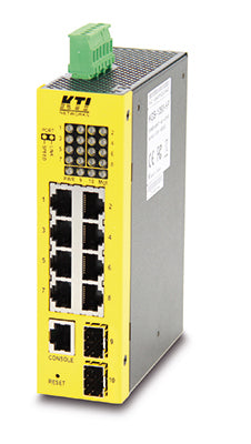 KTI 10-Port Gigabit PoE Switch – Für zuverlässige Netzwerkverbindungen