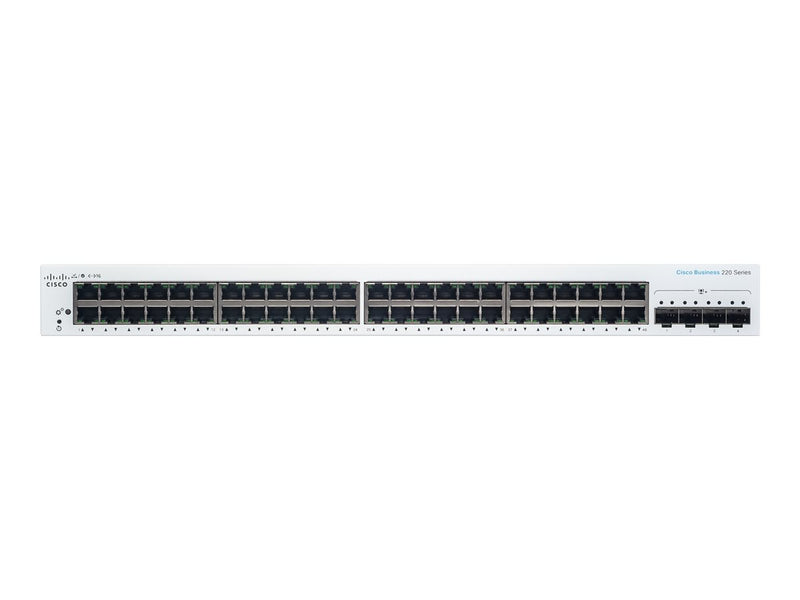 Cisco Netzwerk-Switch – 48 Anschlüsse, Smart, Gigabit Ethernet