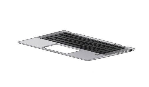 HP Ersatztastatur mit Abdeckung – Beleuchtet, Norwegisches Layout
