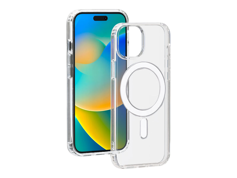 BIGBEN Handy-Cover für iPhone 15 – MagSafe-kompatibel, transparent
