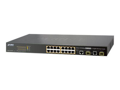 PLANET Switch – 16 Ports, Gigabit-Verbindung