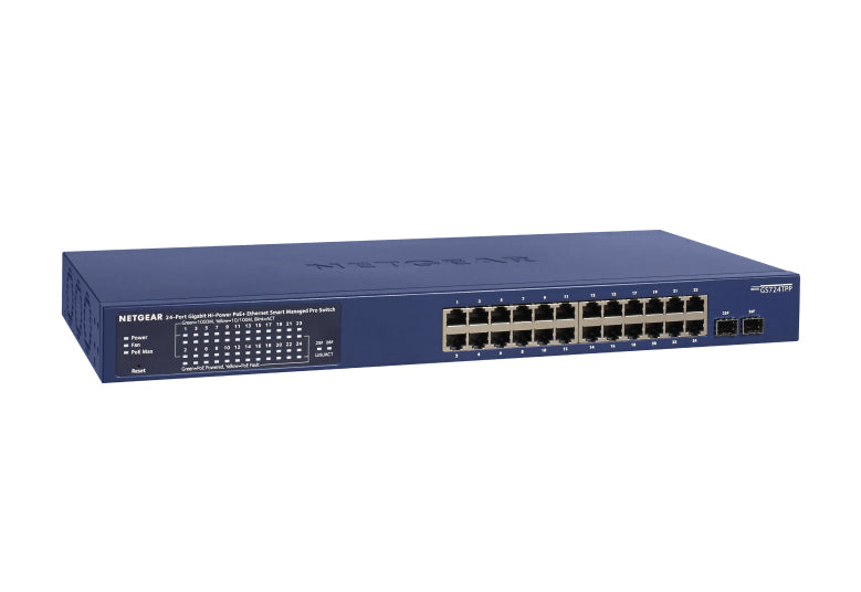 Netgear 24-Port Gigabit Switch – PoE+ für einfache Stromversorgung