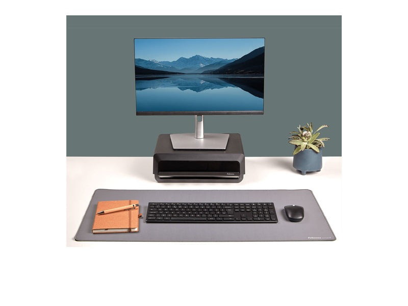 FELLOWES Schreibtischunterlage – Rutschfest, 80x40 cm, Grau
