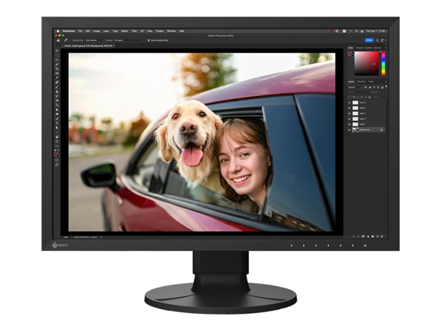 EIZO Grafik-Monitor – 24" IPS-Display, USB-C-Anschluss