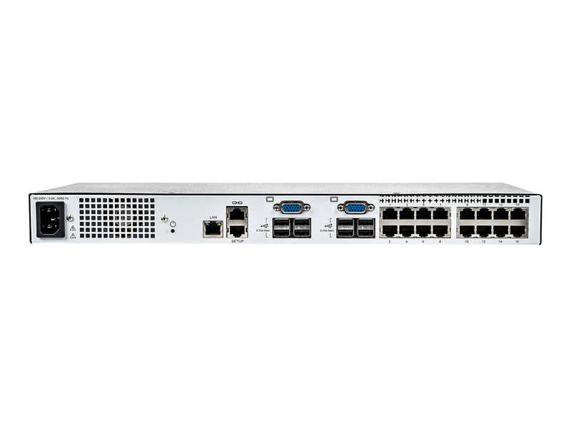 Vertiv KVM-Switch – 16 Anschlüsse, IP-Zugriff