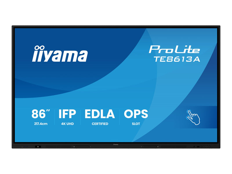 Iiyama ProLite 86" Touchscreen-Display – 4K UHD, Multi-Touch