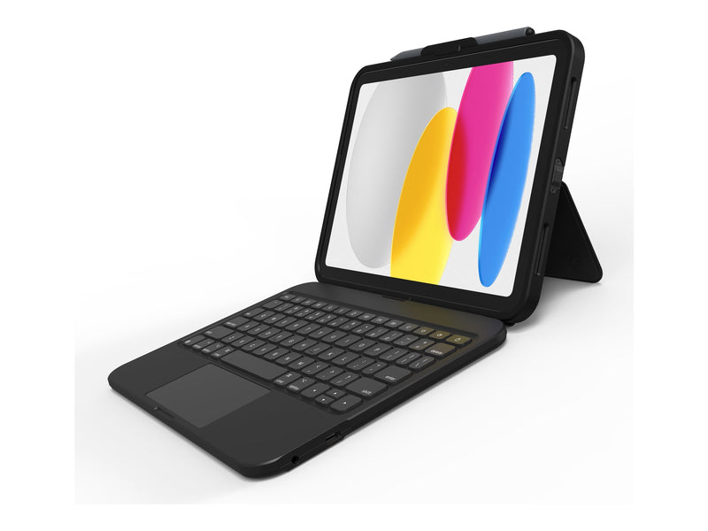 ZAGG iPad Tastatur & Hülle – Trackpad, Wasserabweisend